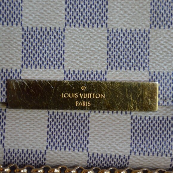 Louis Vuitton Crossbody Favorite MM Damier Azur - Picture 13 of 16